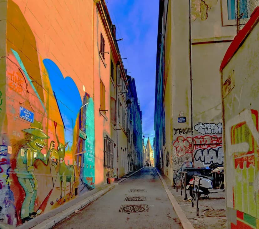 Cours Julien Marseille Nightlife: Bars, Music, and Street Art