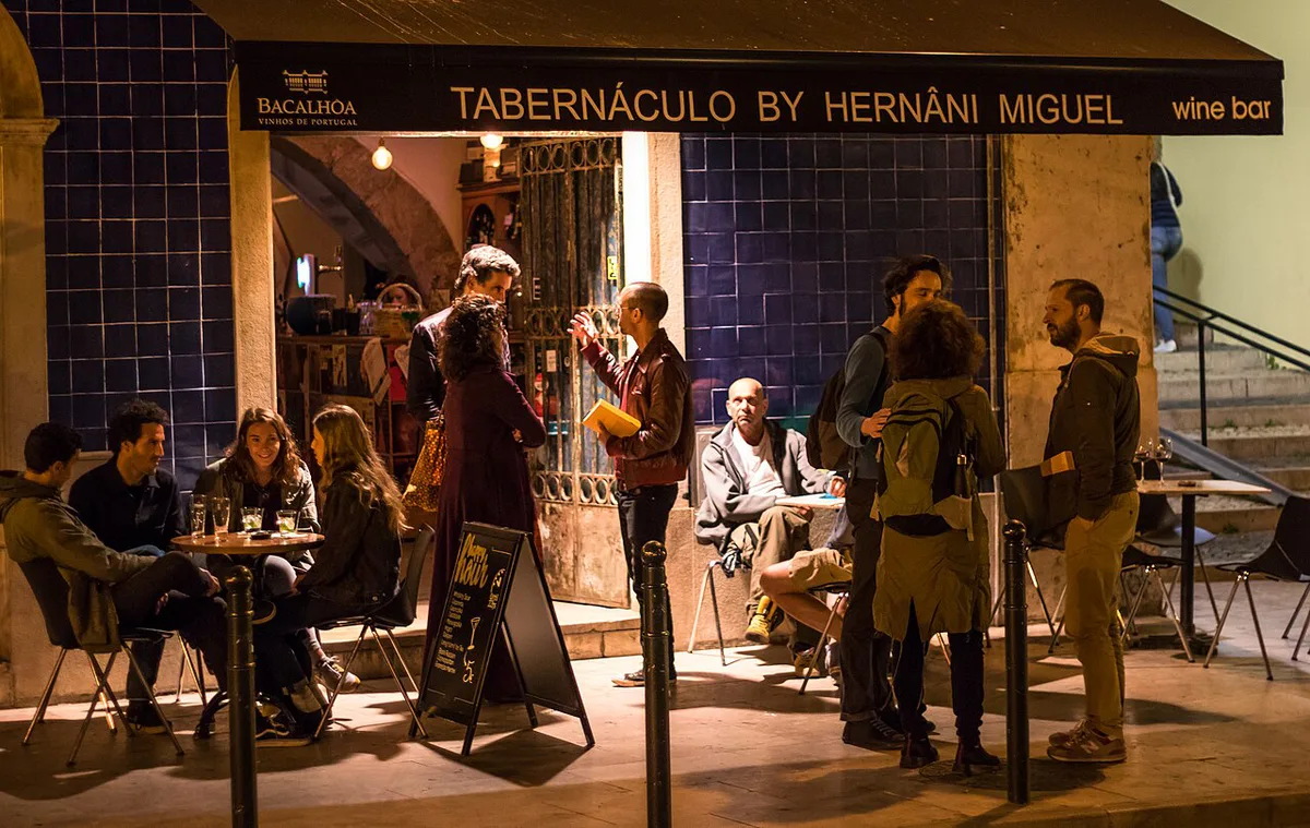 bairro alto fado bars in Lisbon — 2