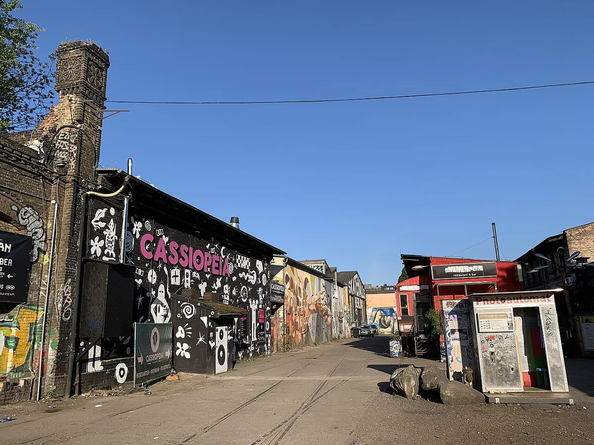Berlin nightlife areas, Germany — 2