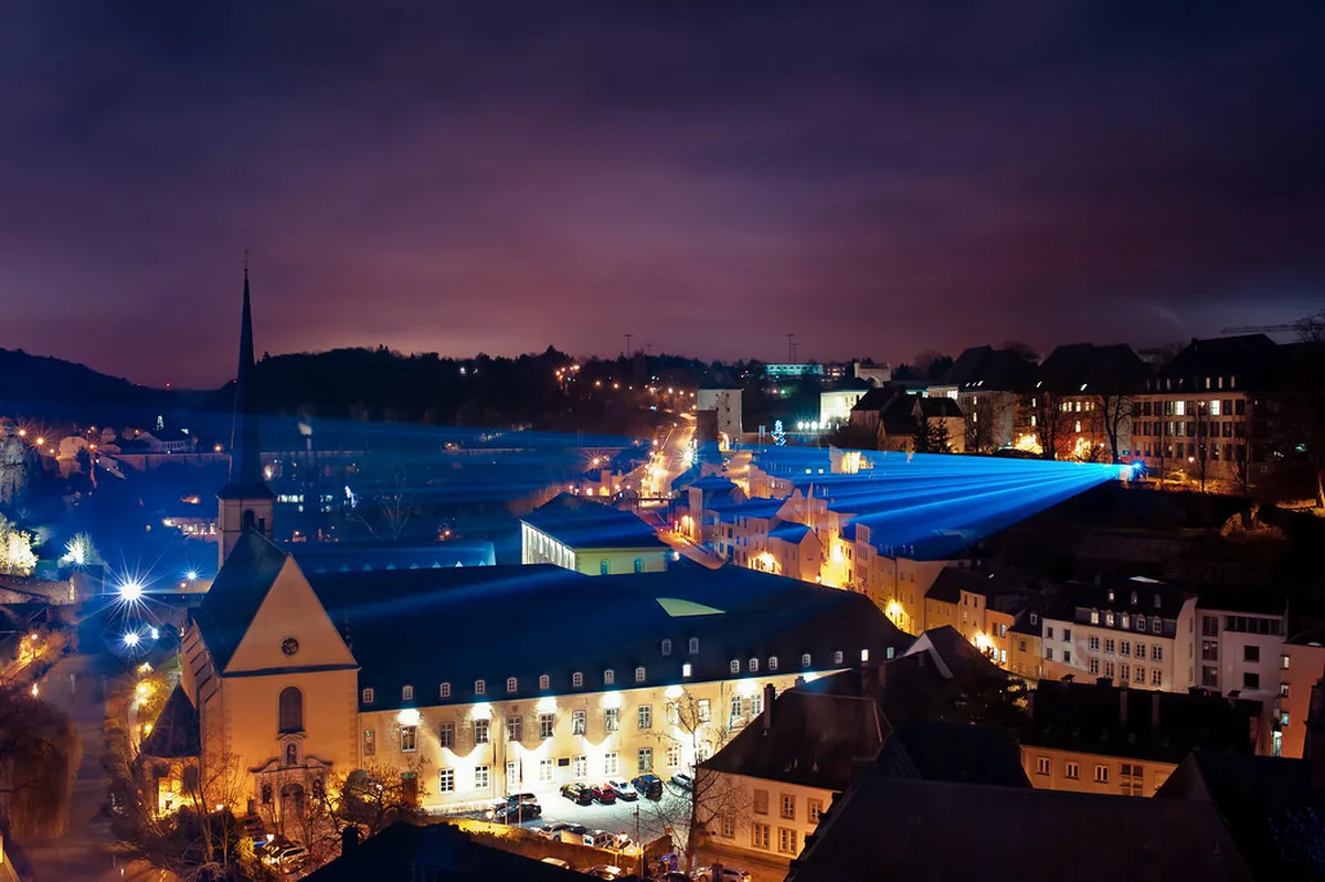 Where to Focus Your Night — a scene in Luxembourg
