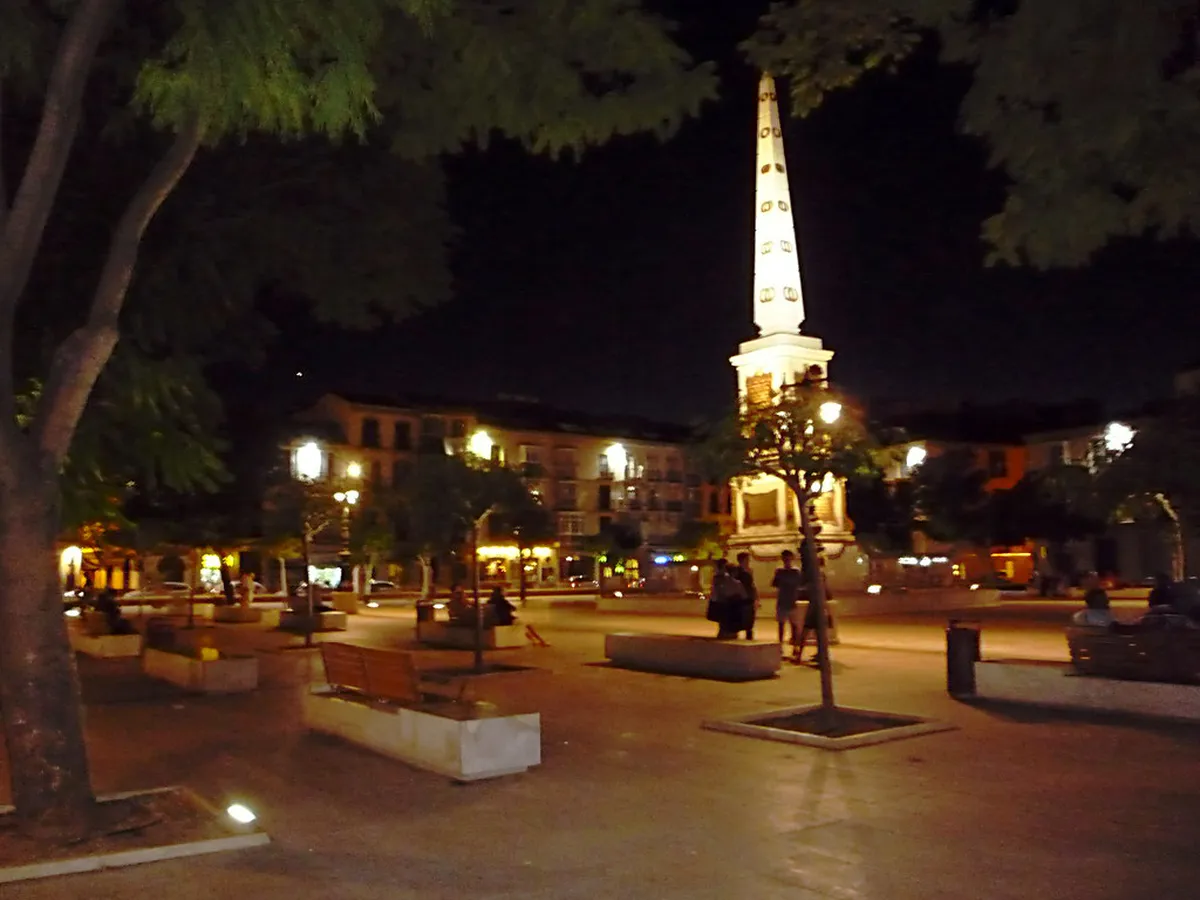 Compare Larios, Plaza Mitjana, Soho, and Muelle Uno in Malaga
