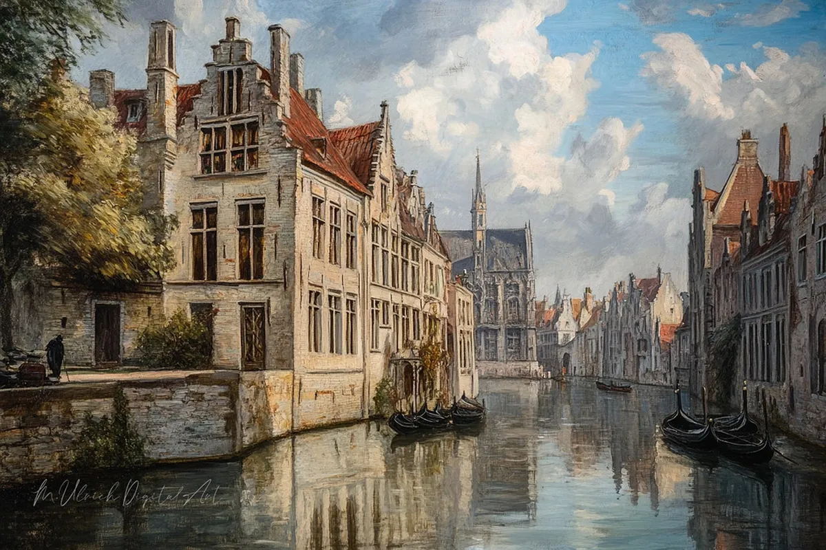 Patershol for a Quieter Start — a scene in Ghent