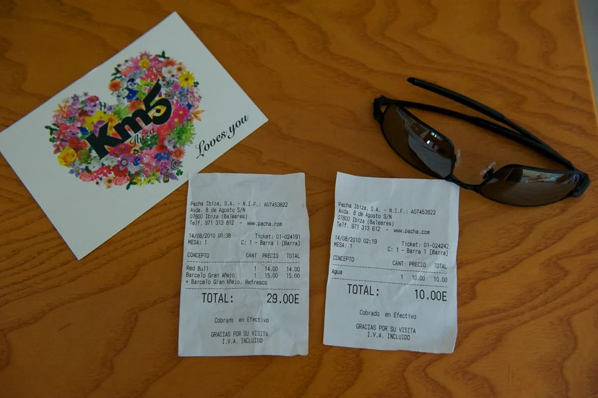 Drink Prices Inside Ibiza Superclubs — a scene in Ibiza