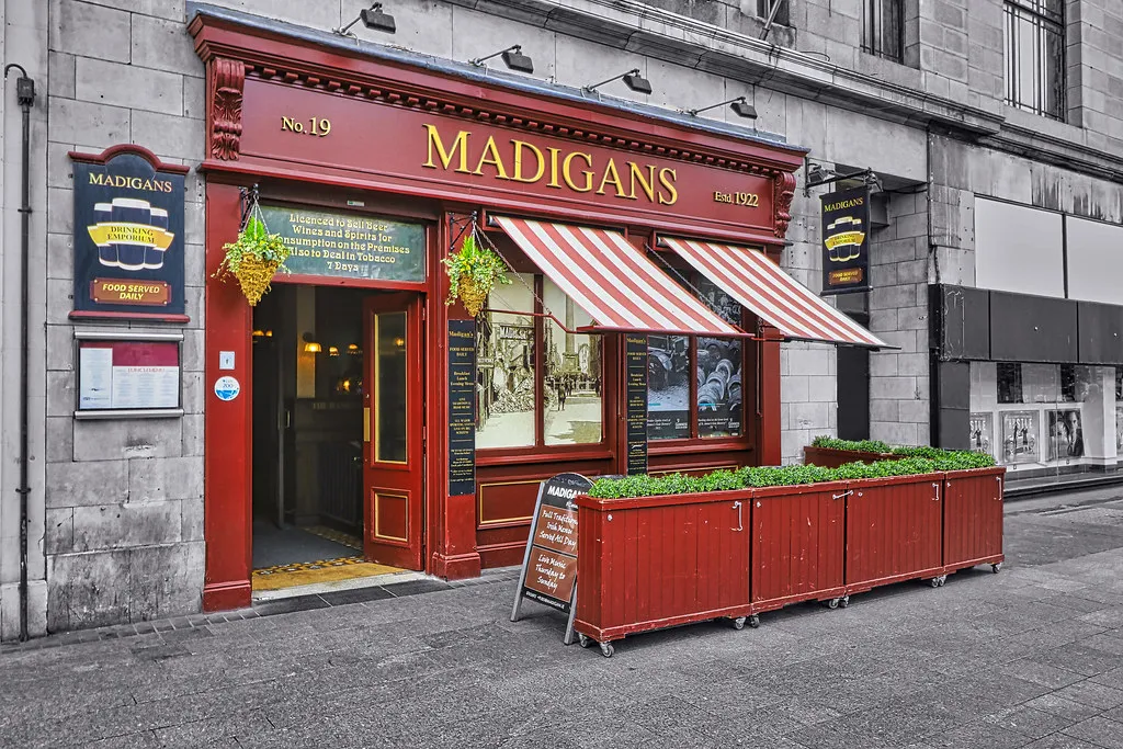 Davy Byrnes — 21 Duke Street in Ireland