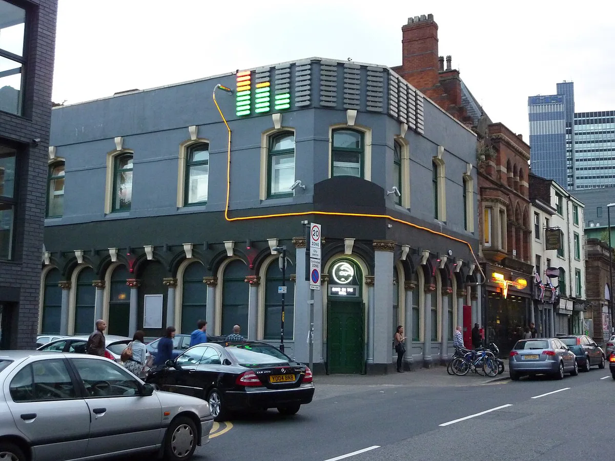 Musicians performing on stage at Band on the Wall in Manchester's Northern Quarter — 2