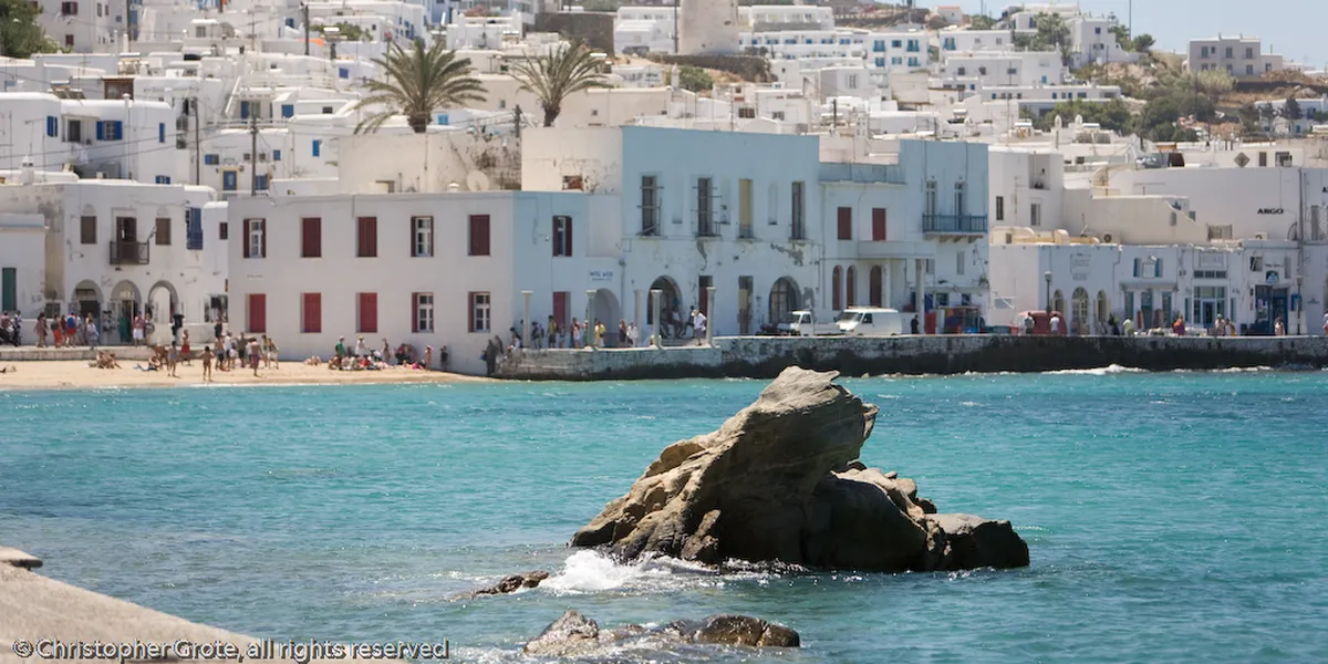 Mykonos Town Nightlife at a Glance — a scene in Mykonos