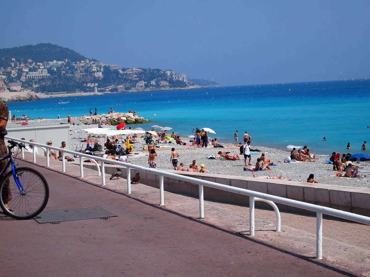 How Nice France Beach Clubs Work — a scene in Nice