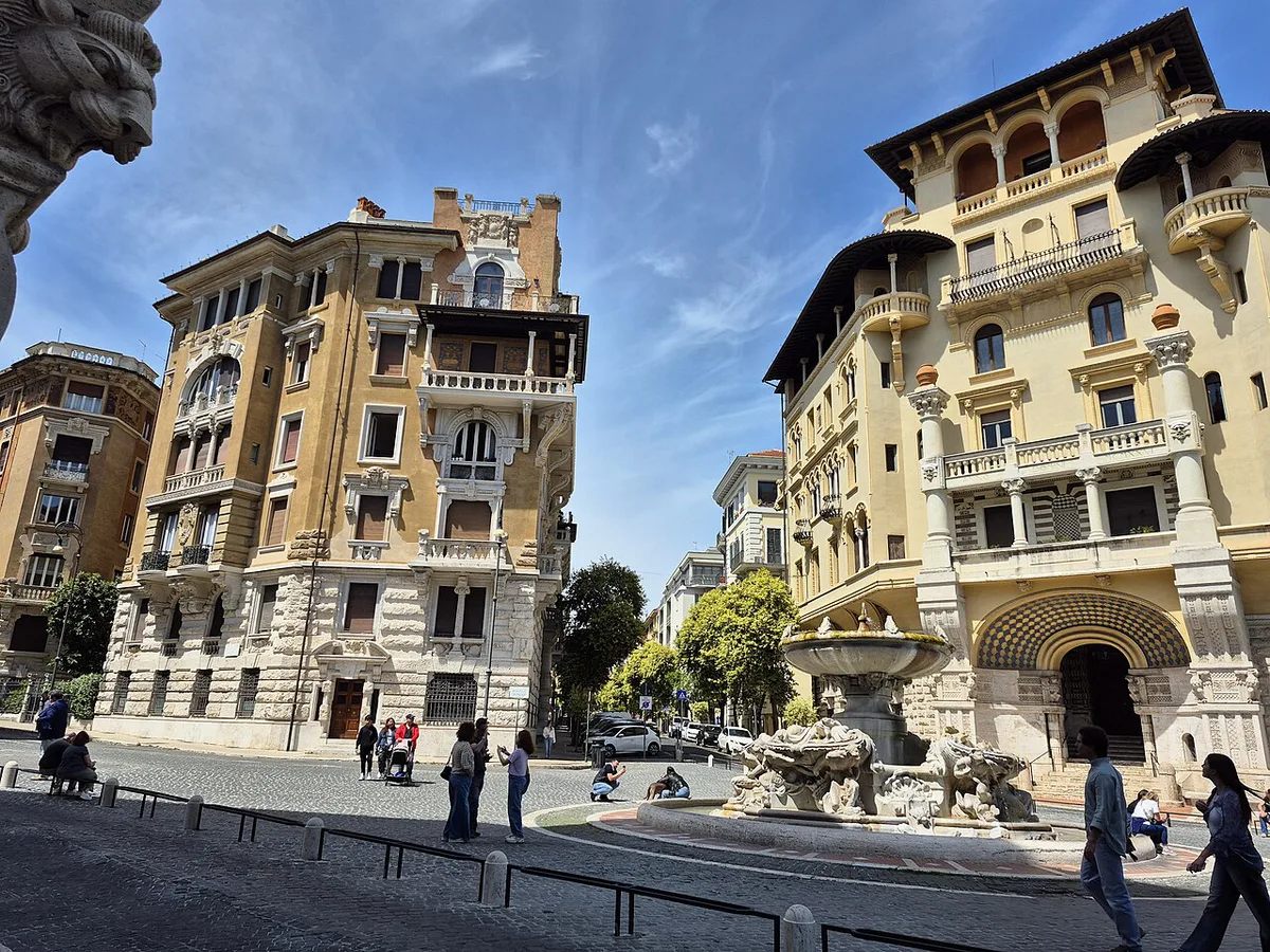 Piazza dell Immacolata Rome, Rome, Italy — 1