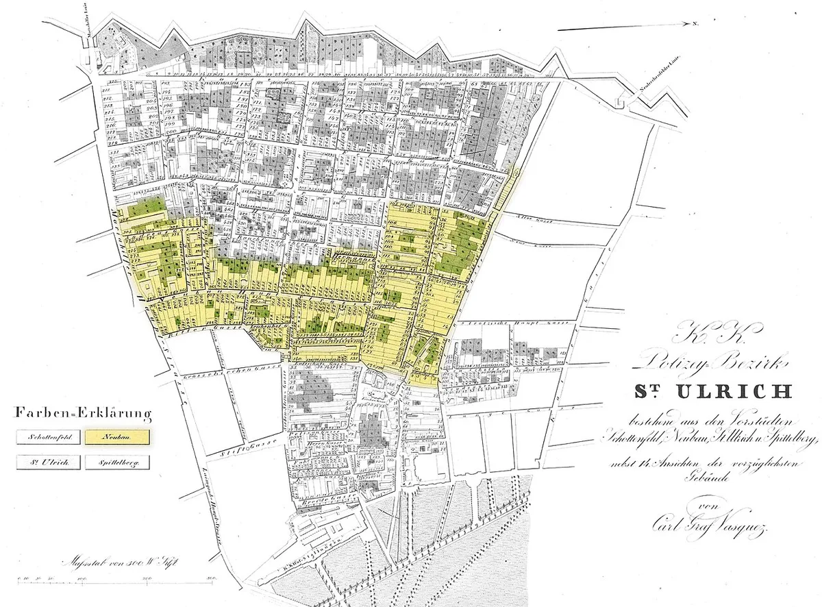Wien 1830 Vasquez St.Ulrich Neubau — 1