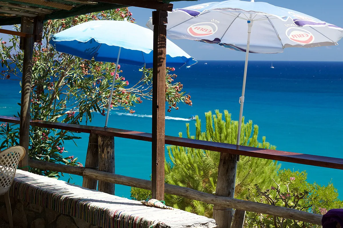 A summer boat party cruise off the Zakynthos coastline, Greece — 2